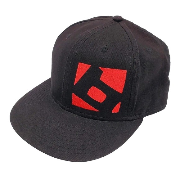 Braap Supply New‎ Era Snapback Trucker Hat Cap Black Red Adjustable Motocross - Picture 1 of 6
